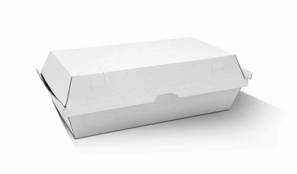 Snack Box large - PLAIN WHITE